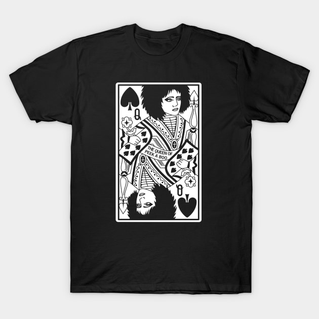 The Queen of Peek a Boo T-Shirt by Eighties